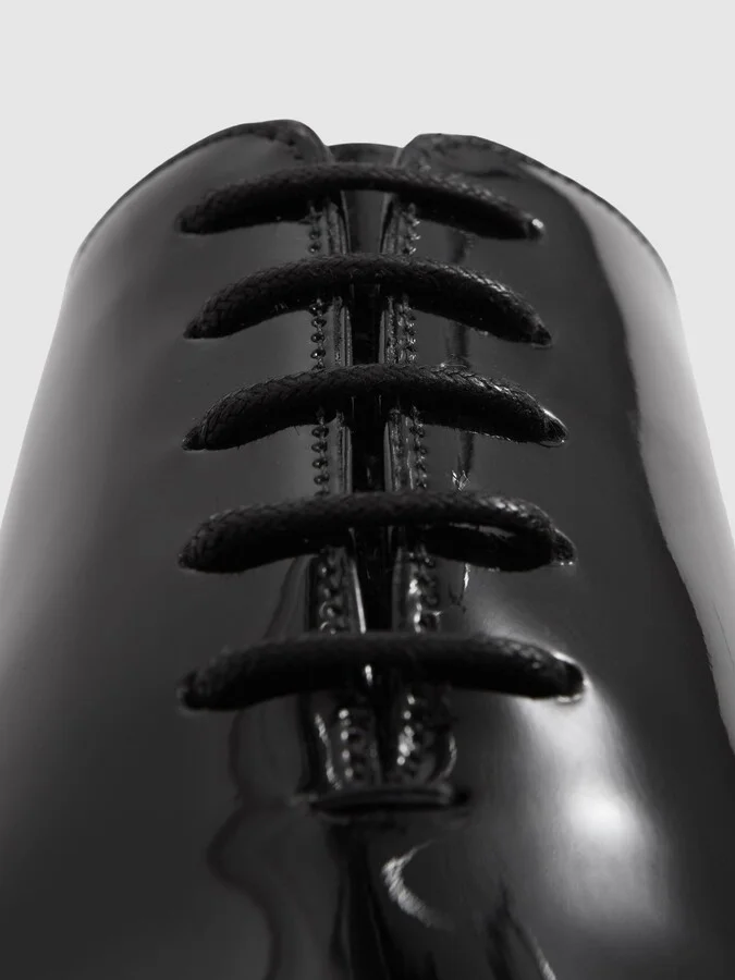 Patent Leather Lace-up Shoes - Image 5