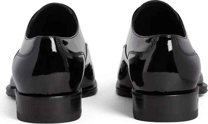 Patent Leather Lace-Up Shoes - Image 3