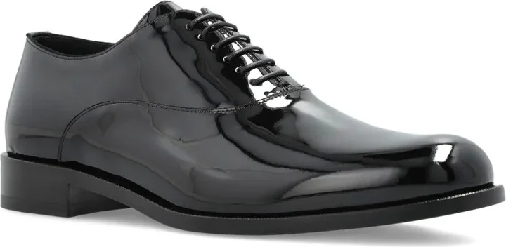 Patent-Leather Lace-Up Shoes - Image 2