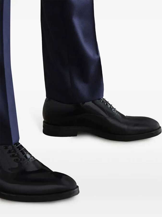 Patent-Leather Laced Oxford Shoes - Image 5