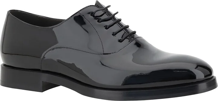 Patent Leather Laced Shoes - Image 2