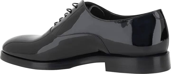 Patent Leather Laced Shoes - Image 3