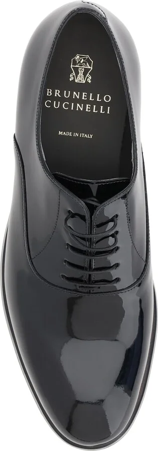 Patent Leather Laced Shoes - Image 4