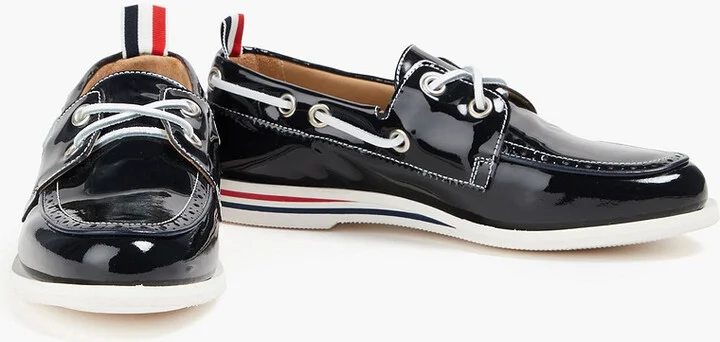 Patent-leather loafers - Image 2