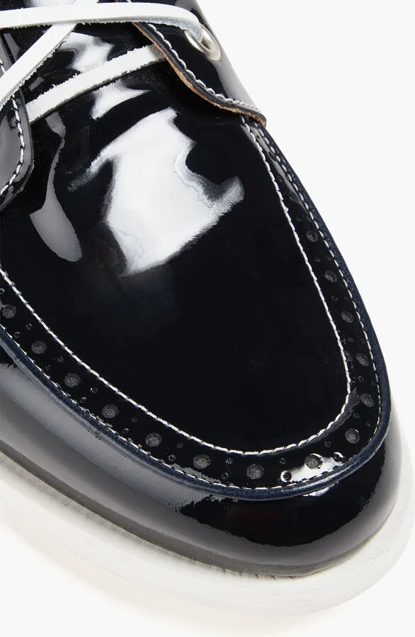 Patent-leather loafers - Image 4