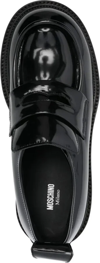 Patent Leather Loafers - Image 4