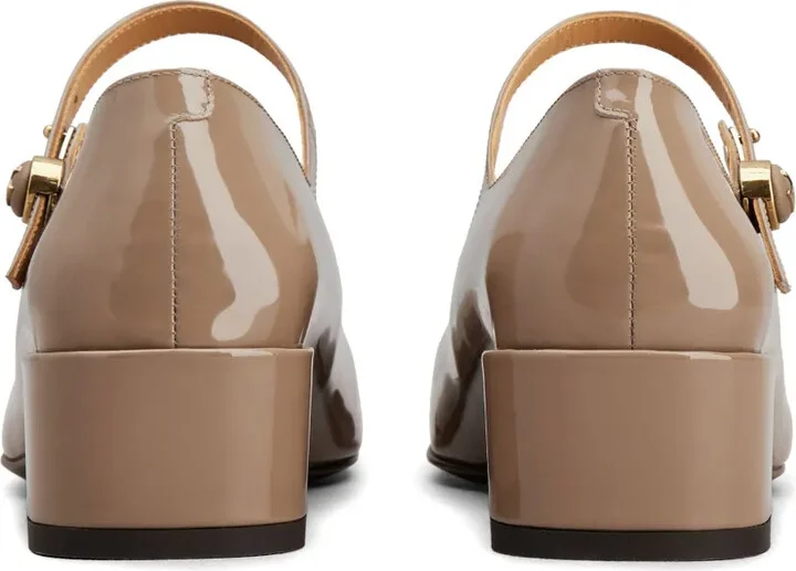 patent-leather Mary Jane pumps - Image 3