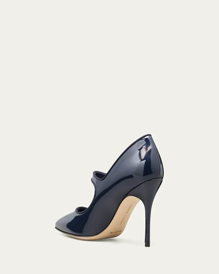 Patent Leather Mary Jane Pumps - Image 2