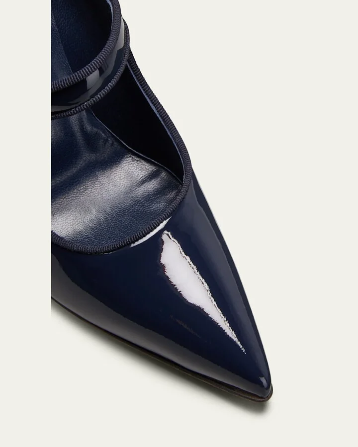 Patent Leather Mary Jane Pumps - Image 3