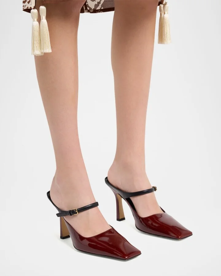 Patent Leather Mary Jane Pumps - Image 5