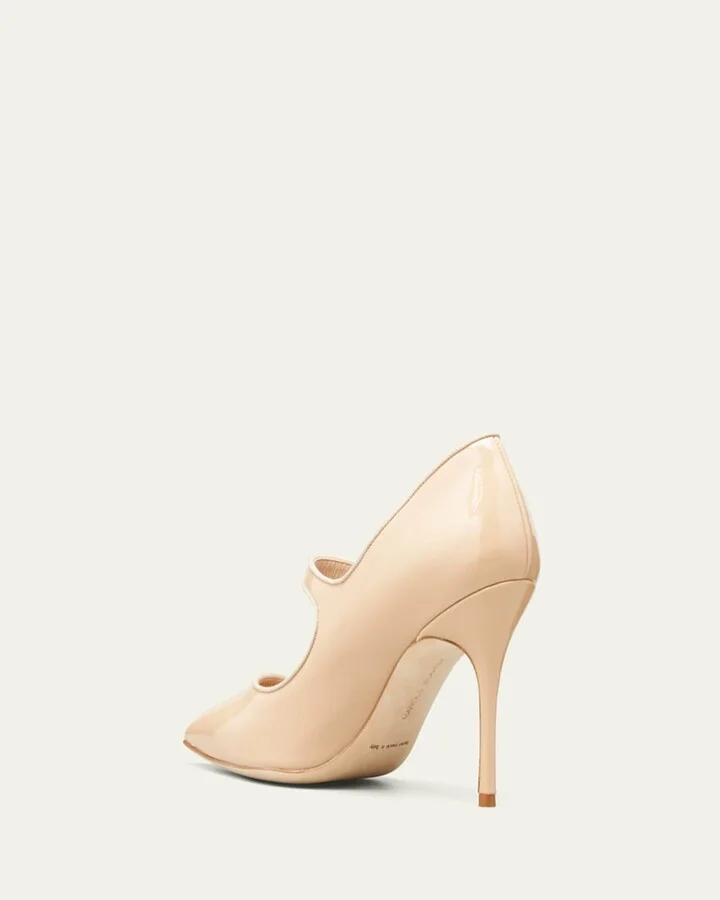 Patent Leather Mary Jane Pumps - Image 2
