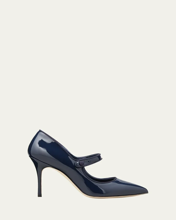 Patent Leather Mary Jane Pumps