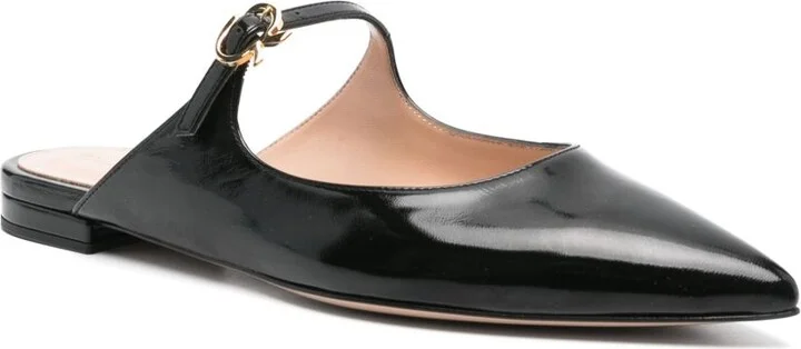 Patent-Leather Mules - Image 2