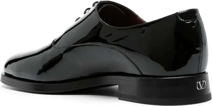 patent-leather Oxford shoes - Image 3