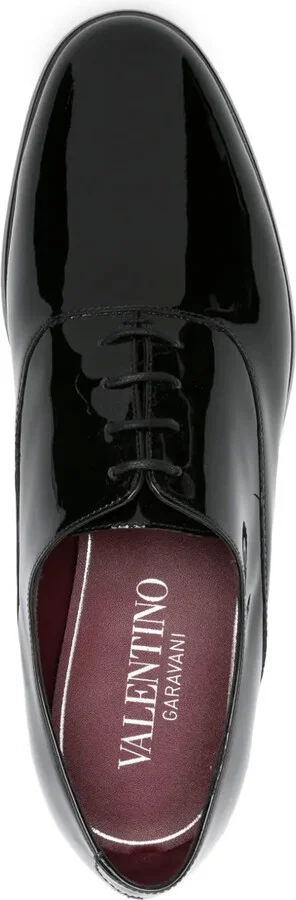 patent-leather Oxford shoes - Image 4