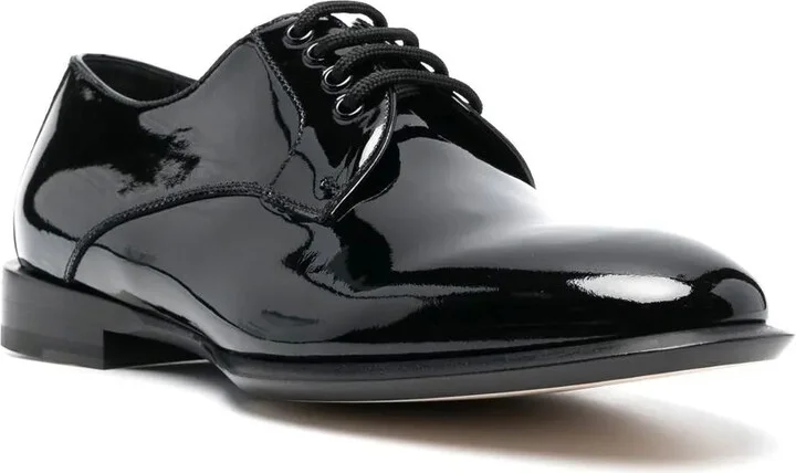 patent-leather Oxford shoes - Image 2