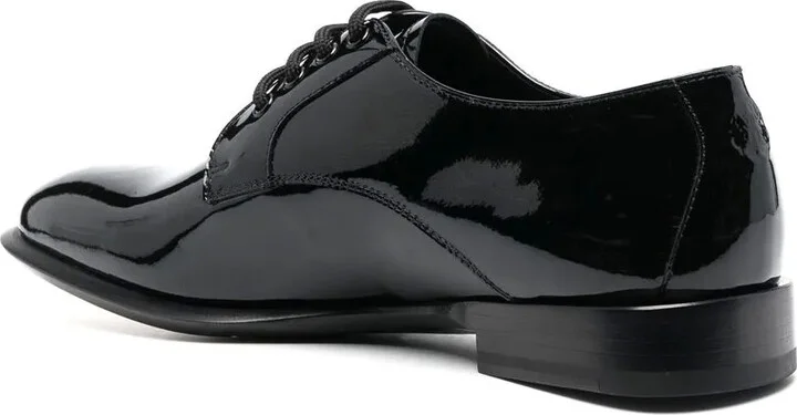 patent-leather Oxford shoes - Image 3