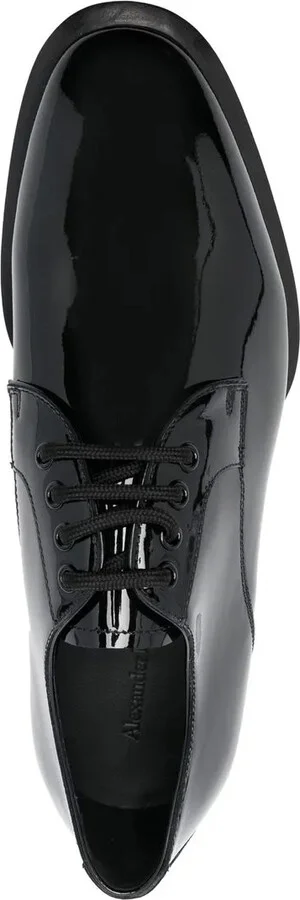 patent-leather Oxford shoes - Image 4