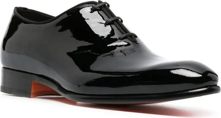 Patent Leather Oxford Shoes - Image 2