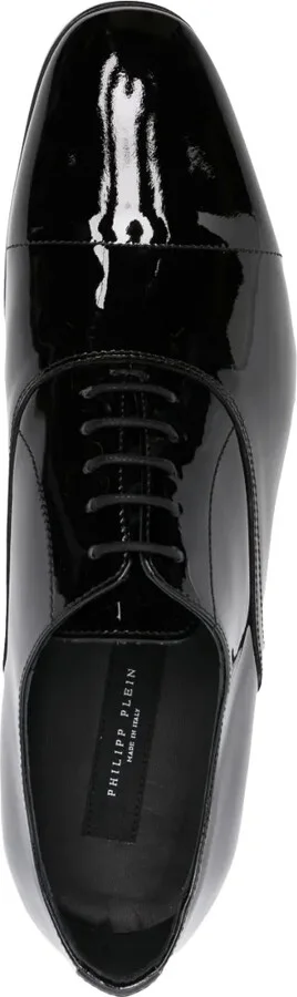 patent-leather Oxford shoes - Image 4