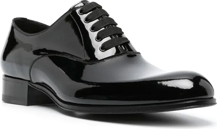patent leather Oxford shoes - Image 2
