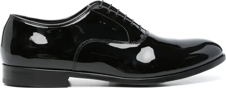 Patent-Leather Oxford Shoes
