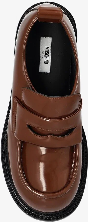 Patent Leather Penny Loafers - Image 3
