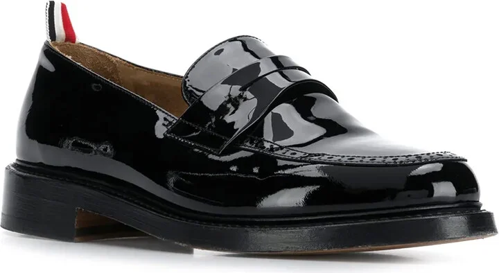 Patent Leather Penny Loafers - Image 2