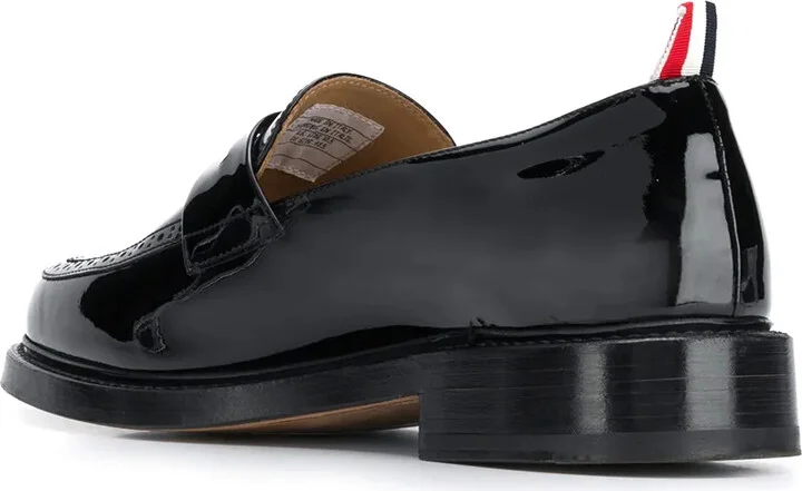 Patent Leather Penny Loafers - Image 3