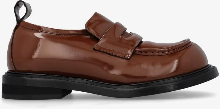 Patent Leather Penny Loafers