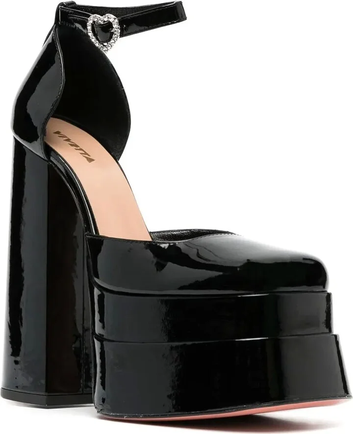 Patent-Leather Platform 160mm Pumps - Image 2