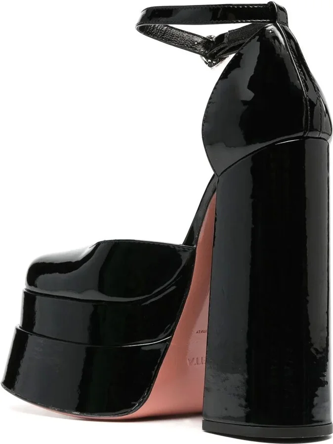 Patent-Leather Platform 160mm Pumps - Image 3