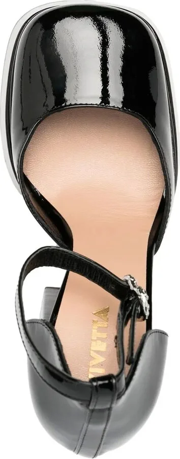 Patent-Leather Platform 160mm Pumps - Image 4