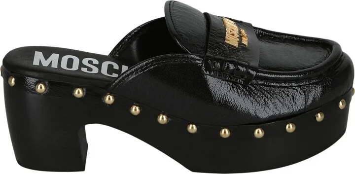 Patent Leather Platform Clog - Image 4