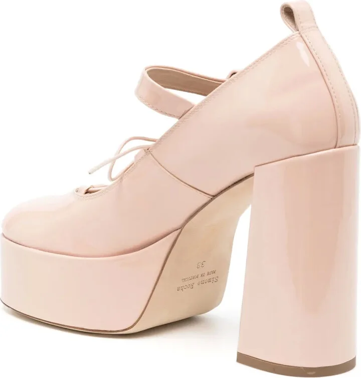 Patent-Leather Platform Pumps - Image 3
