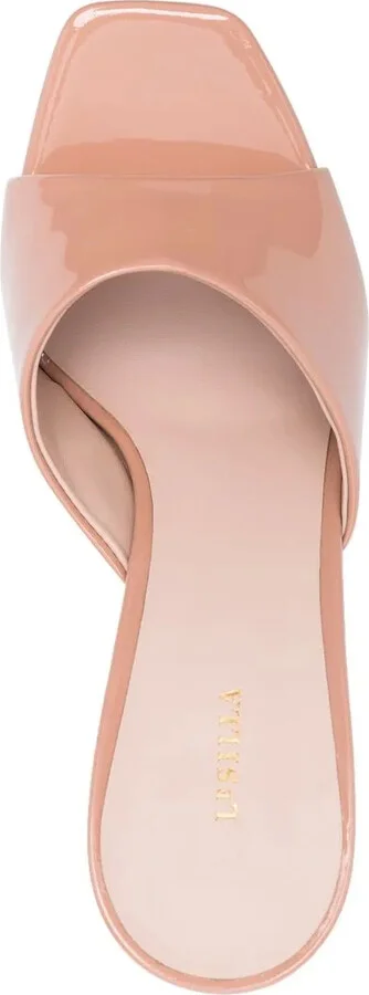Patent Leather Platform Sandals - Image 4