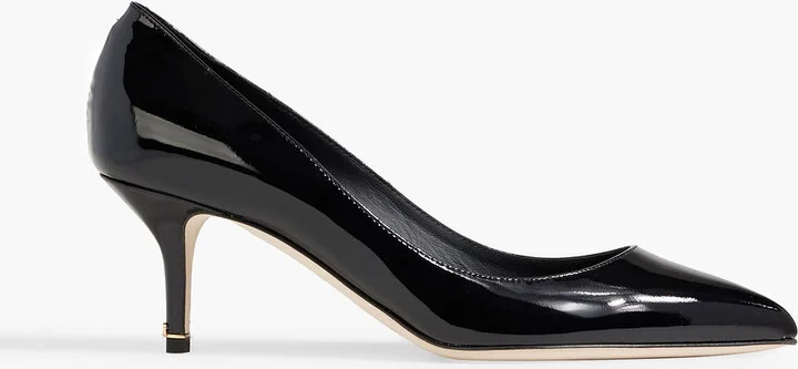 Patent-leather pumps