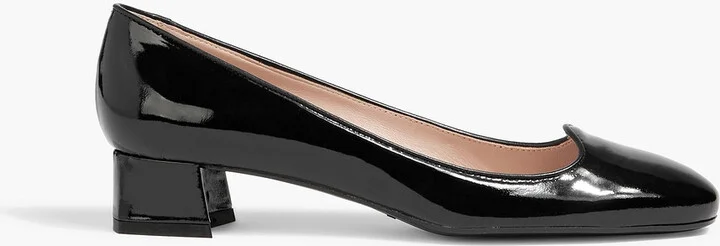 Patent-leather pumps