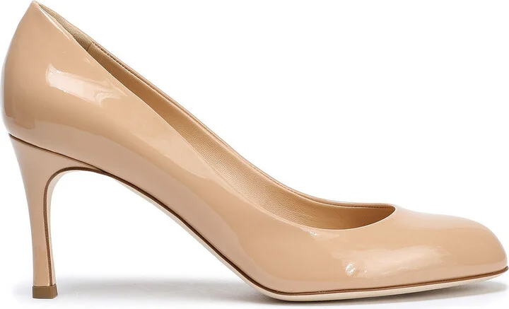 Patent-leather pumps