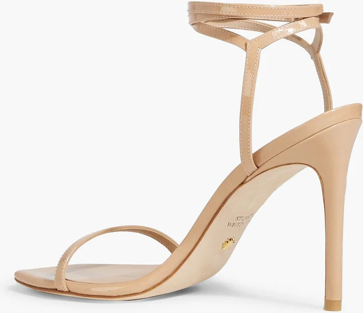 Patent-leather sandals - Image 3