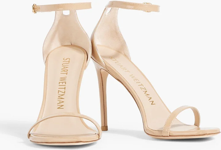 Patent-leather sandals - Image 2