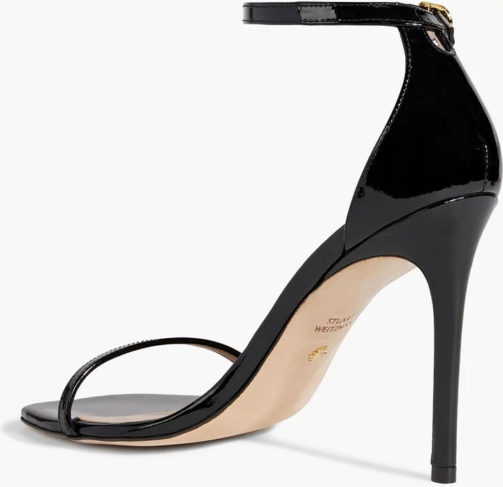 Patent-leather sandals - Image 6