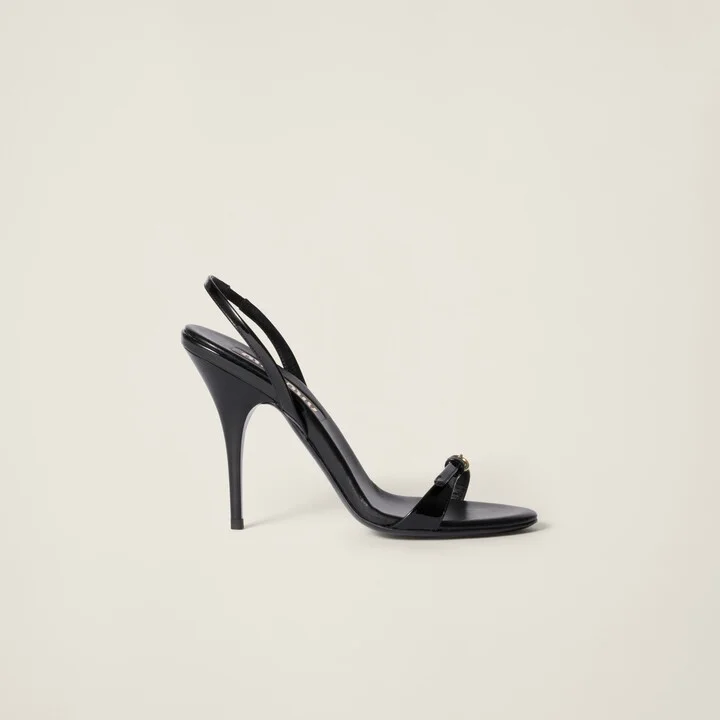 Patent leather sandals - Image 2