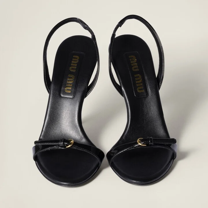 Patent leather sandals - Image 4