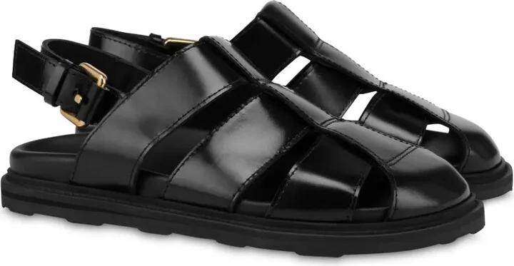 Patent Leather Sandals - Image 2