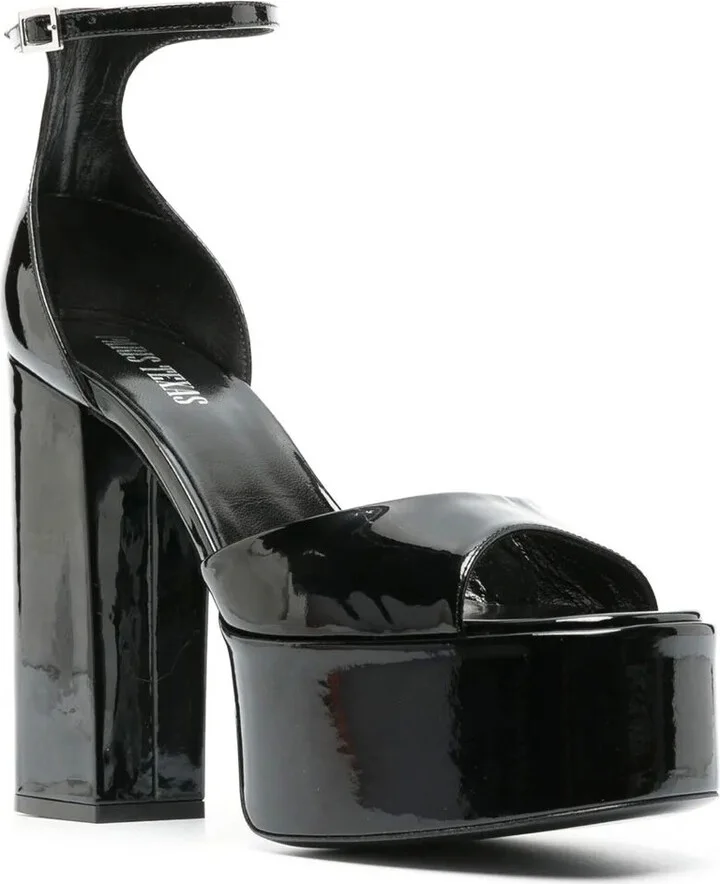Patent Leather Sandals - Image 2