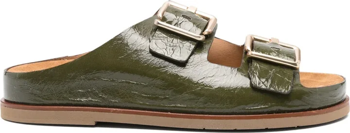 Patent-Leather Sandals