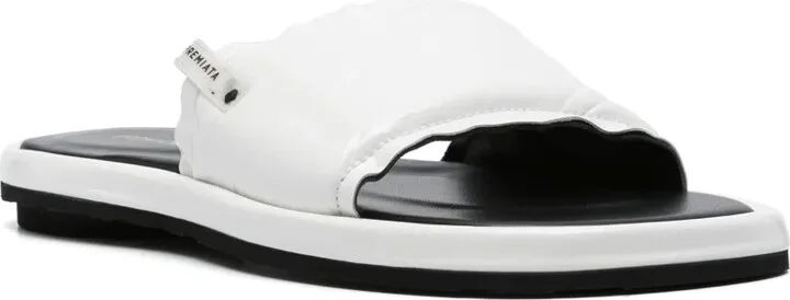 Patent Leather Slides - Image 2