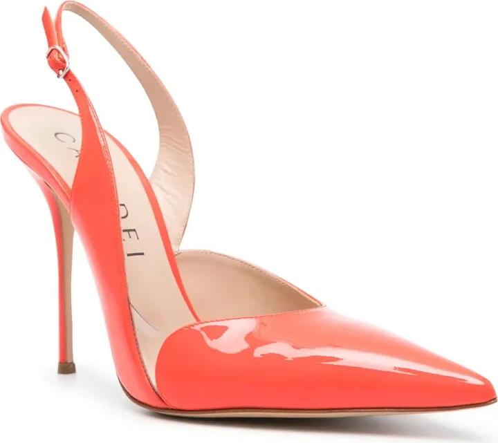 Patent-Leather Slingback Pumps - Image 2