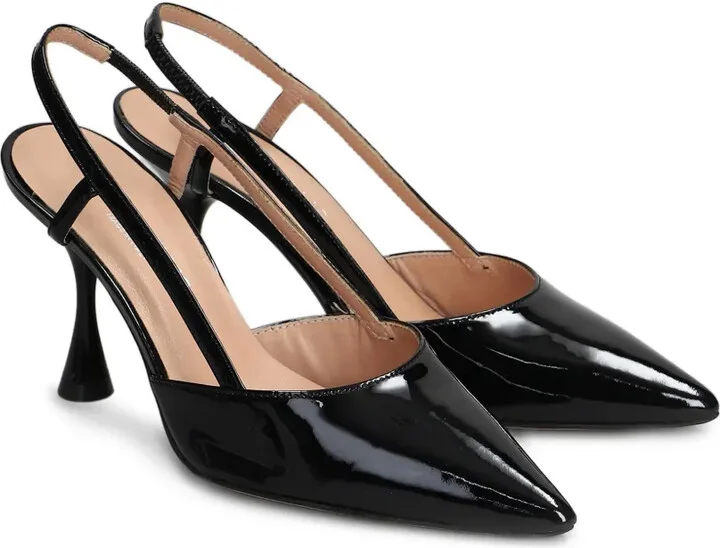 Patent-Leather Slingback Pumps - Image 2